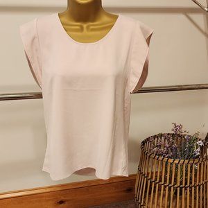 Express soft pink blouse